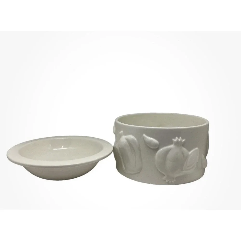 New In Box Party Size Porcelain Dip Chiller Set 500ml Keeps Dips Cold Hosting